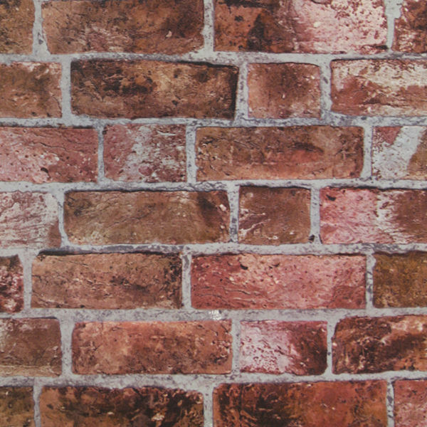 Red Brick Wallpaper Wall Sticker Outlet