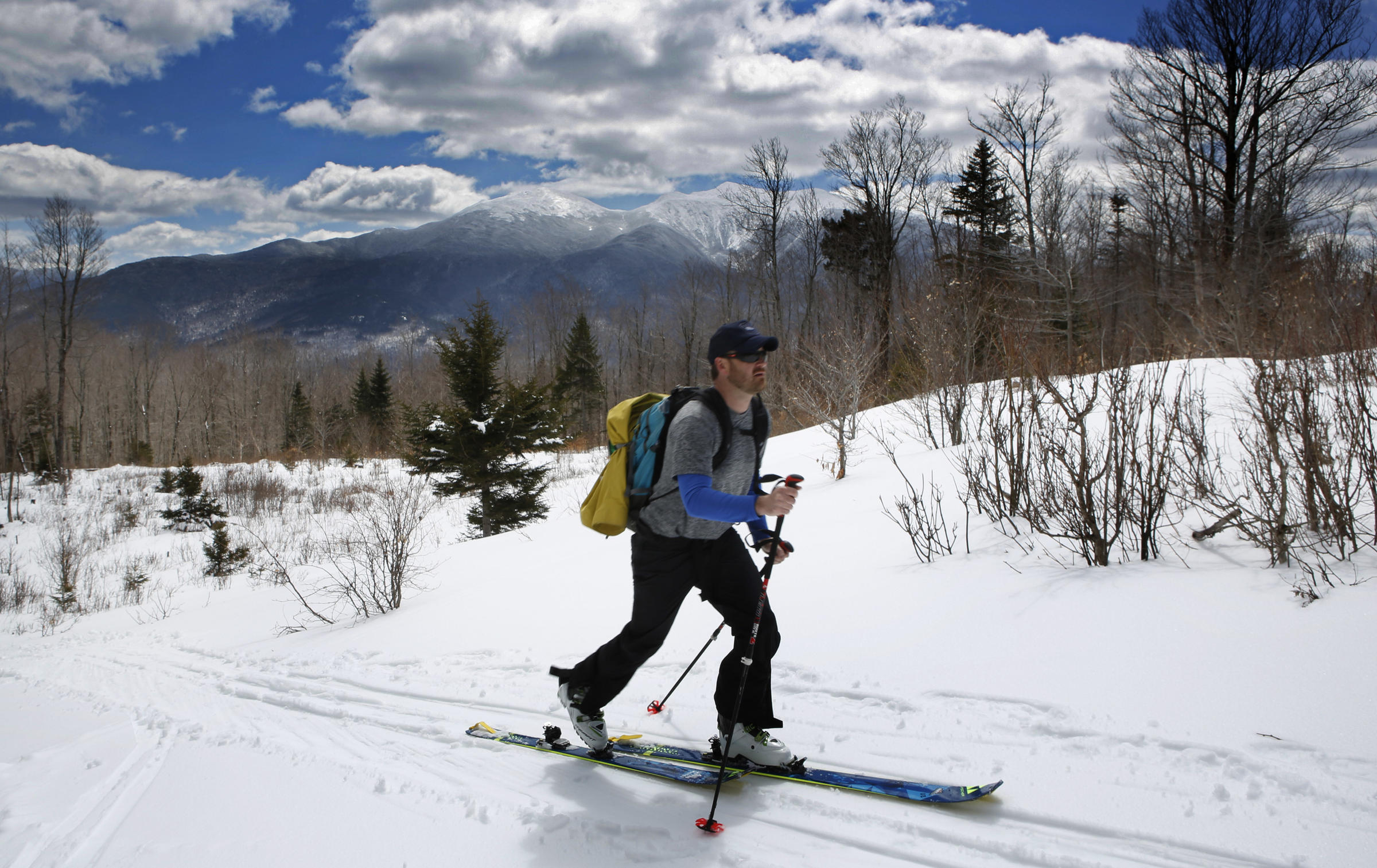 Backcountry Skiing Thrives As Spring Arrives In Northeast Maine