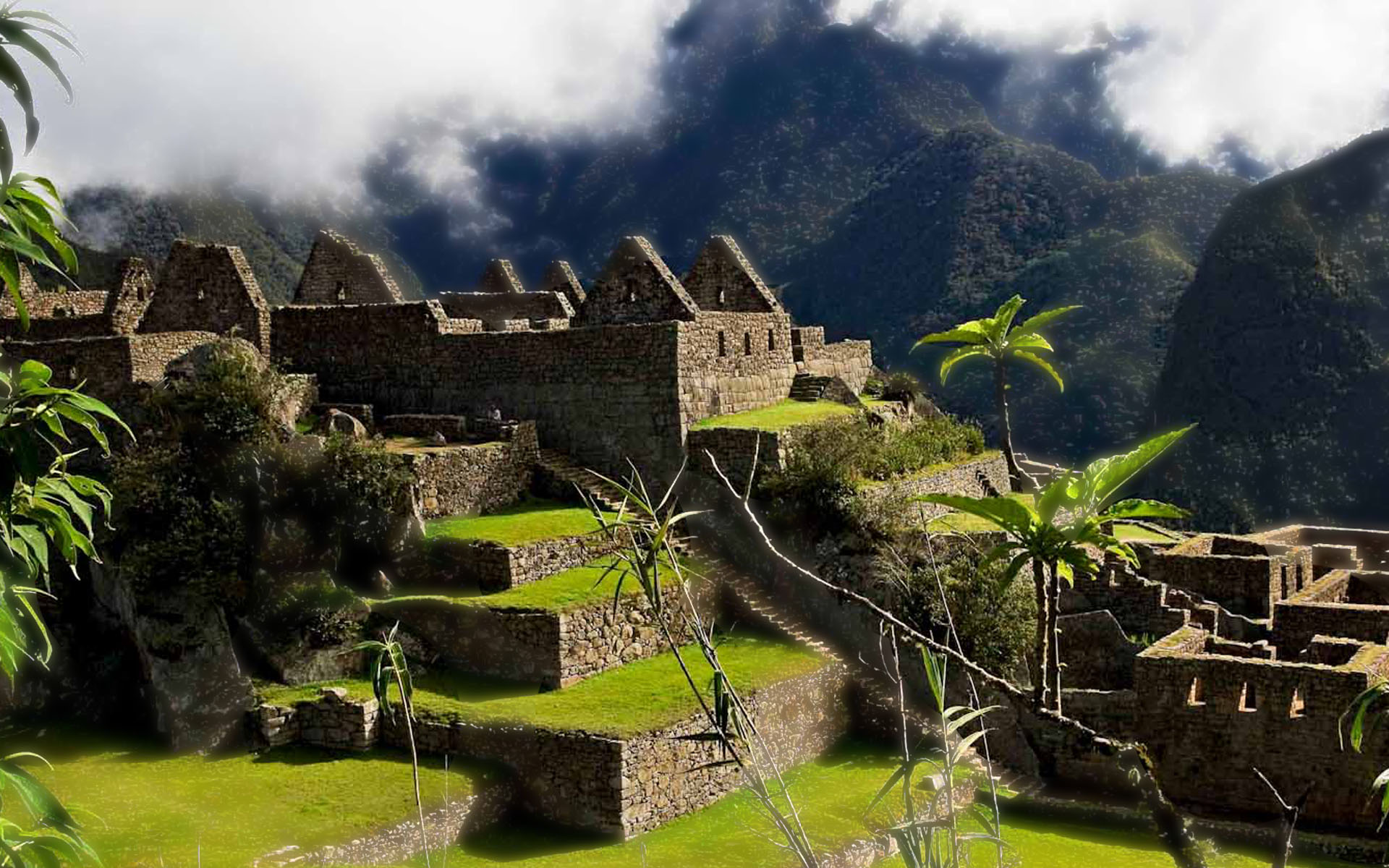 Wonder Machu Picchu Wonders HD Wallpaper