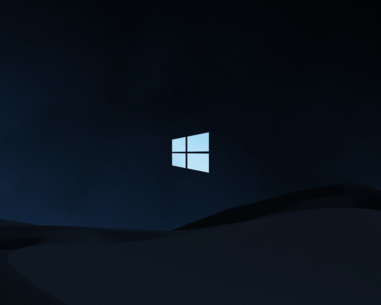 1280x1024 Windows 10 Clean Dark 1280x1024 Resolution Background