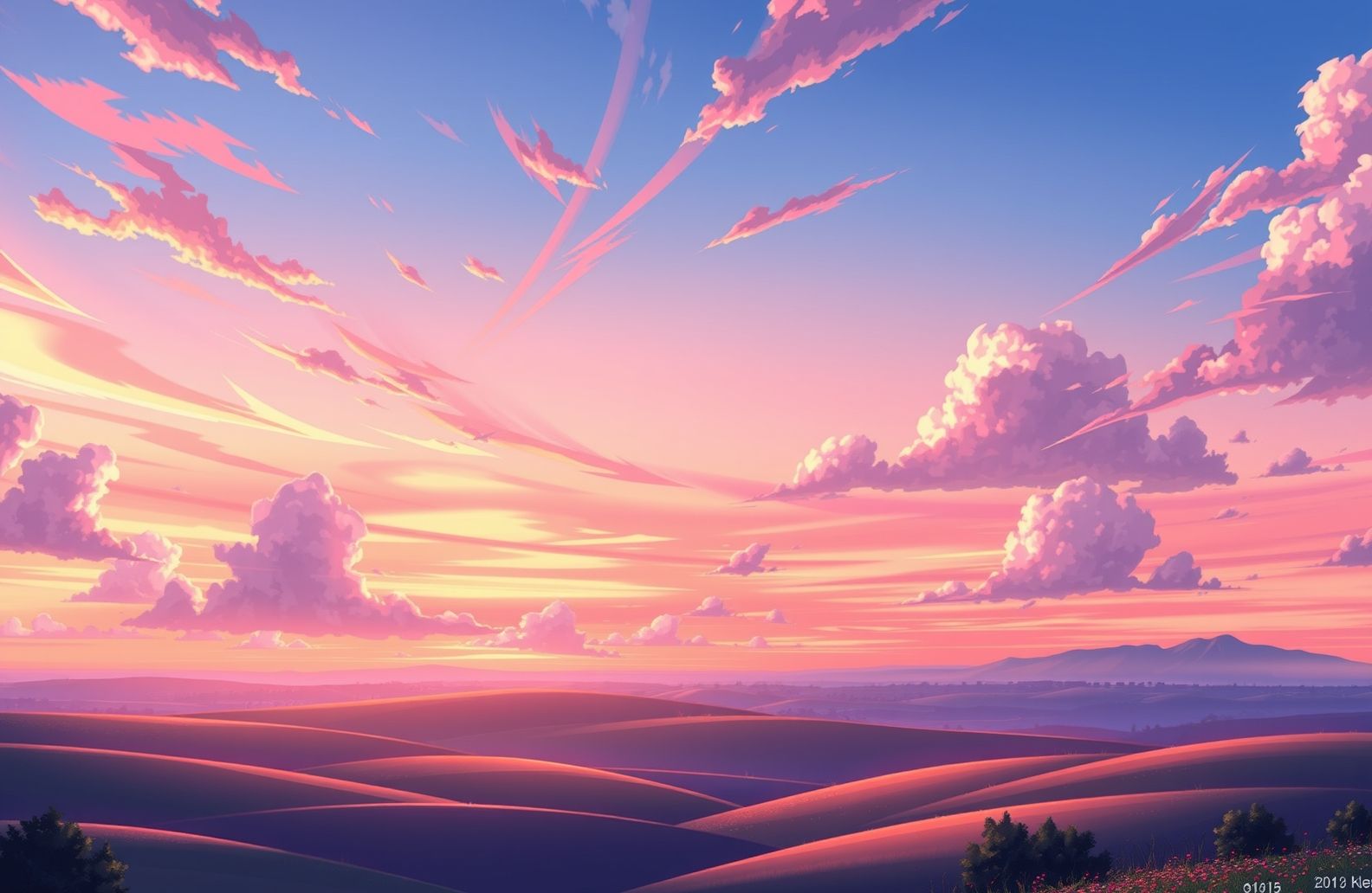 Anime Sky Wallpaper