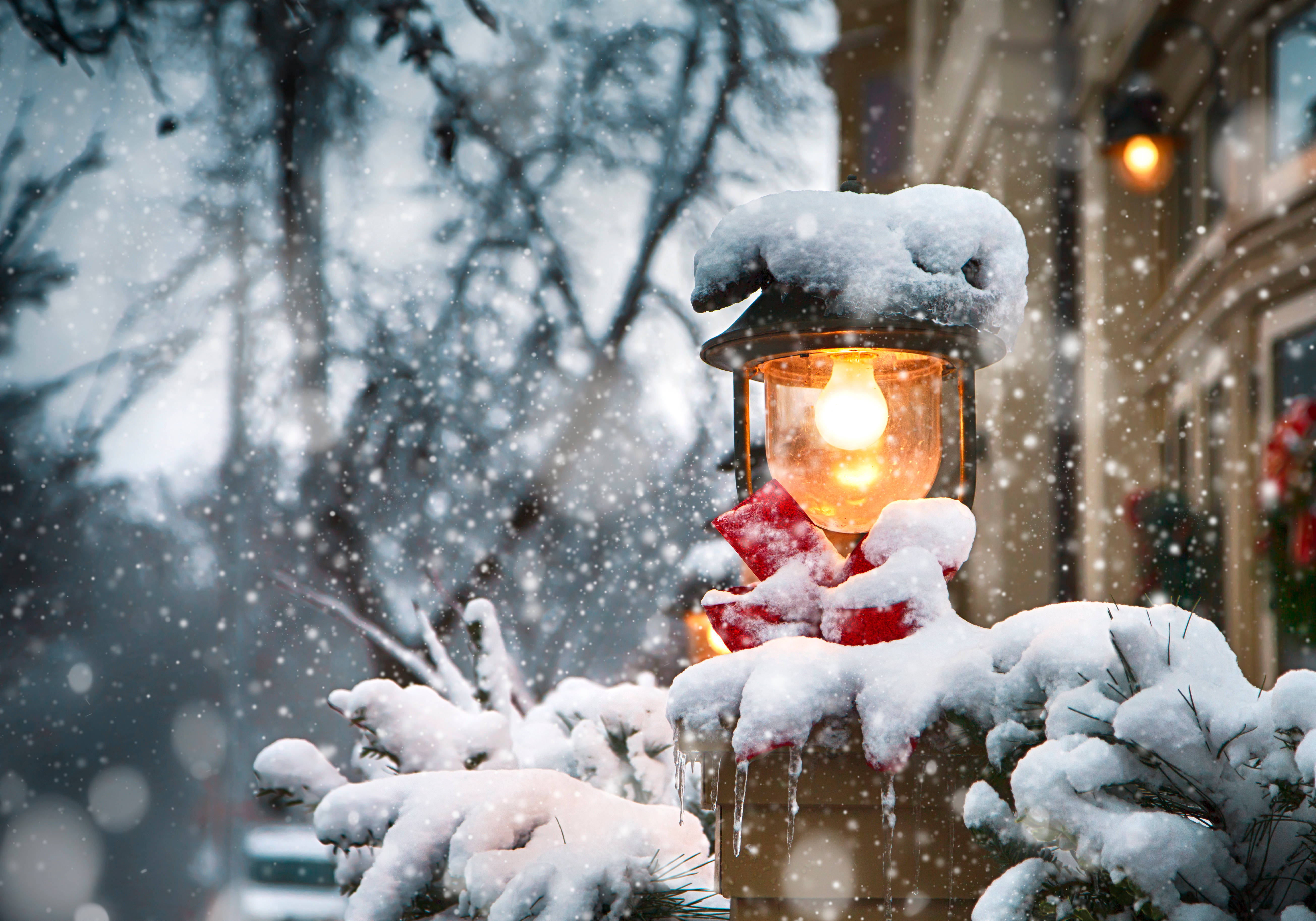 Snowy Christmas Wallpaper