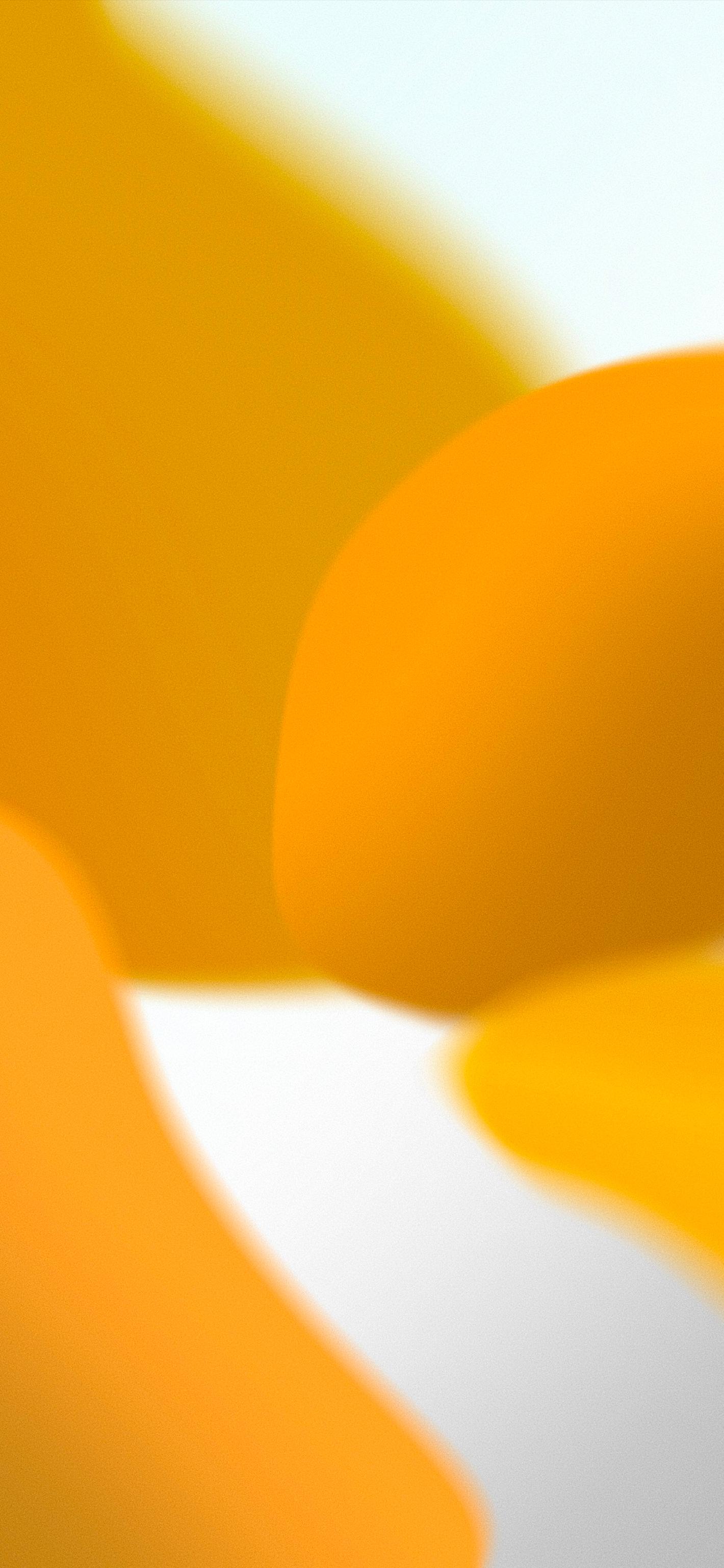 iOS 15 Recreated   Yellow Light   Wallpapers Central