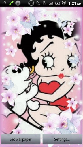 Betty Boop Live Wallpaper HD For Android Appszoom