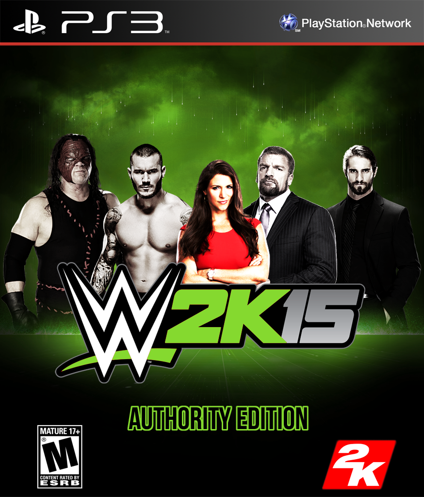 Wwe 2k15 Cover Authority Edition By Rayedarkwater