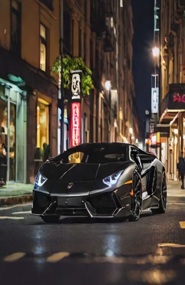 Black Lamborghini Wallpaper