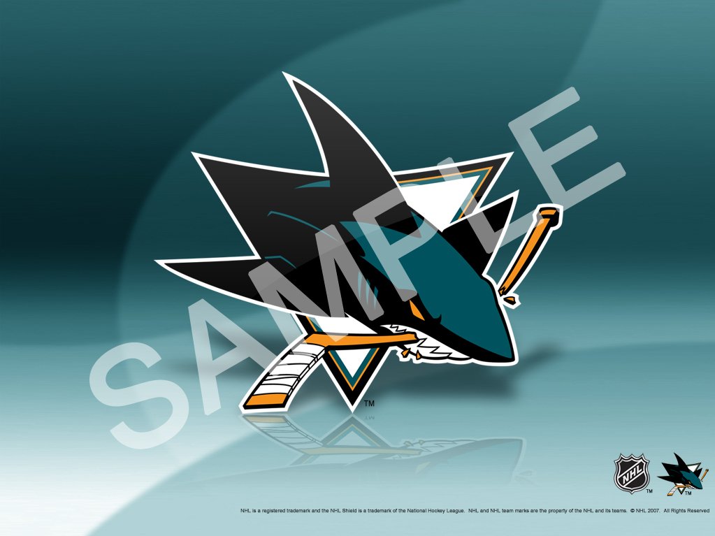 MyColors San Jose Sharks Desktop Screenshot of