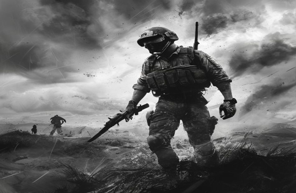 Black And White Pubg Wallpaper
