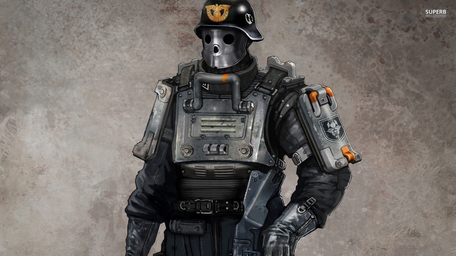 Wolfenstein The New Order Patrol Soldier Wallpaper And Image