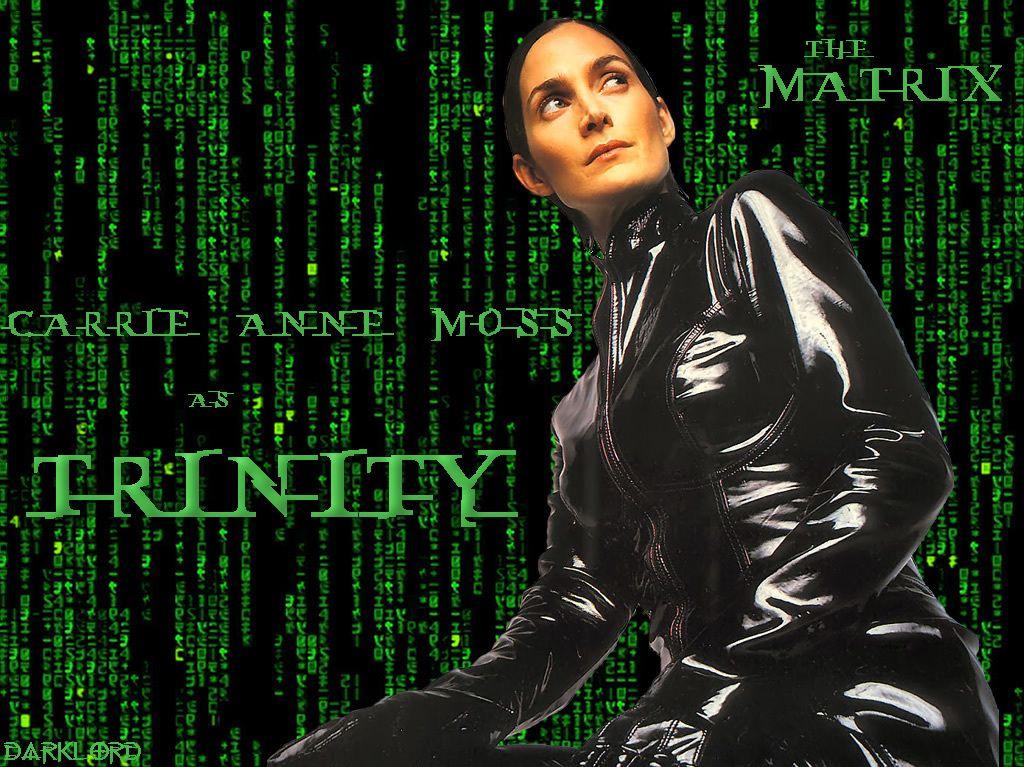 The Matrix Wallpaper Trinity