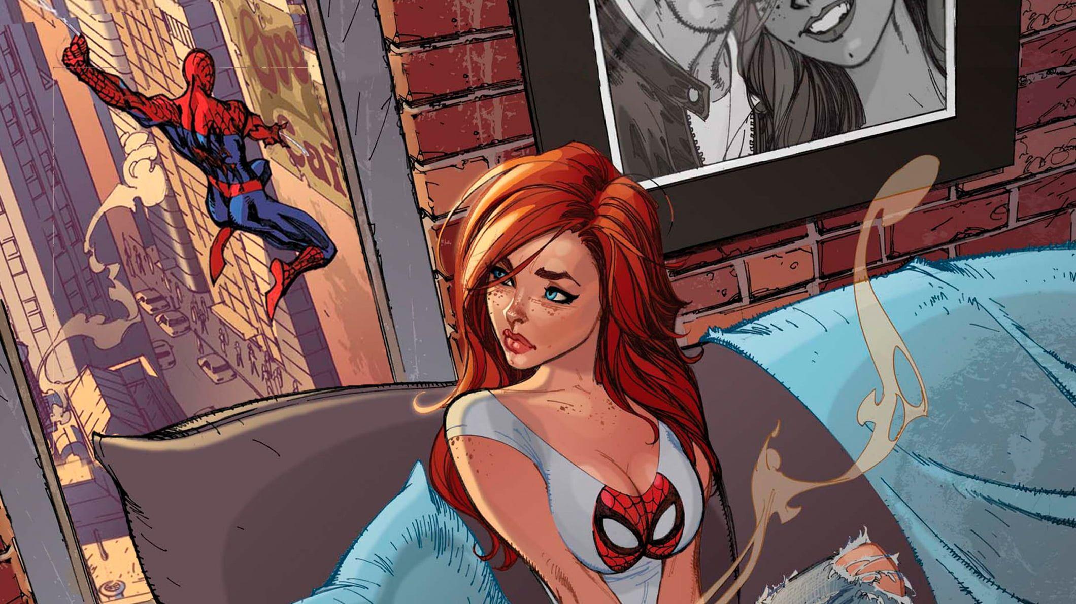 Spider Man Mary Jane Redhead Watson 1080p Wallpaper