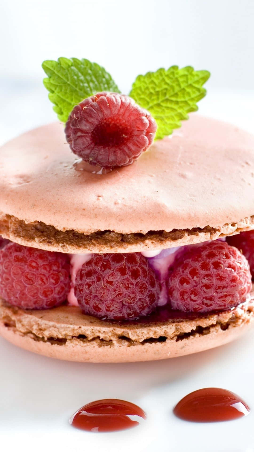 Enjoying A Delicious Dessert iPhone Wallpaper