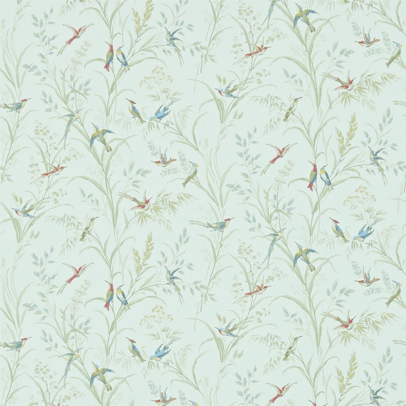 Tuileries Humming Birds Fabienne Sanderson Wallpaper