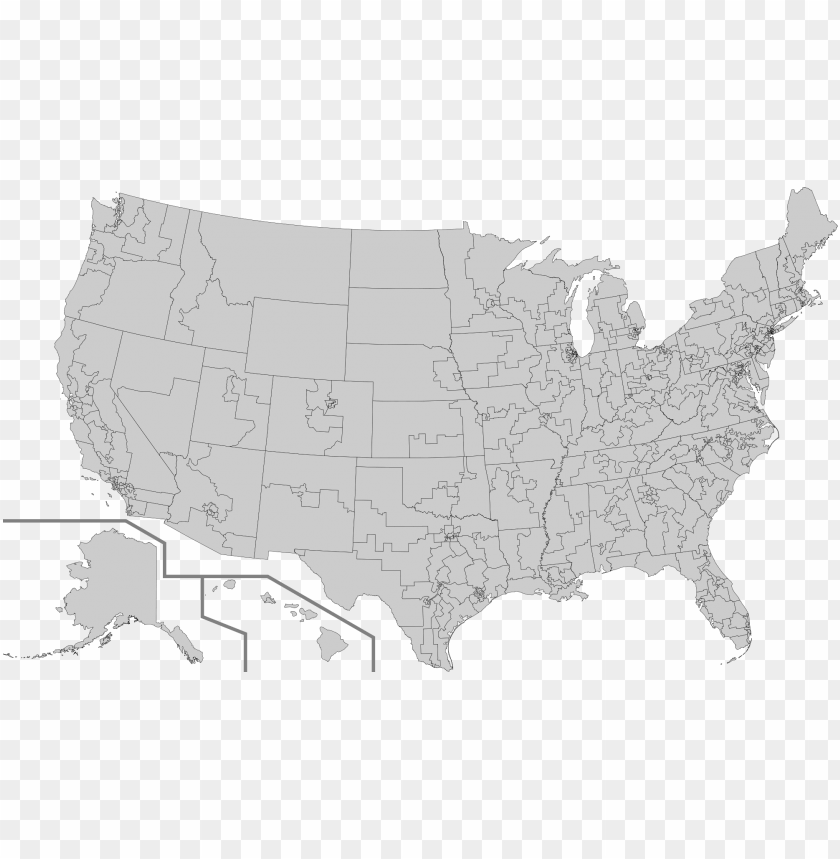Search Blank Map Of Us Congressional Districts Png Image With