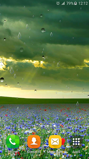 Android Spring Rain By Locos Apps