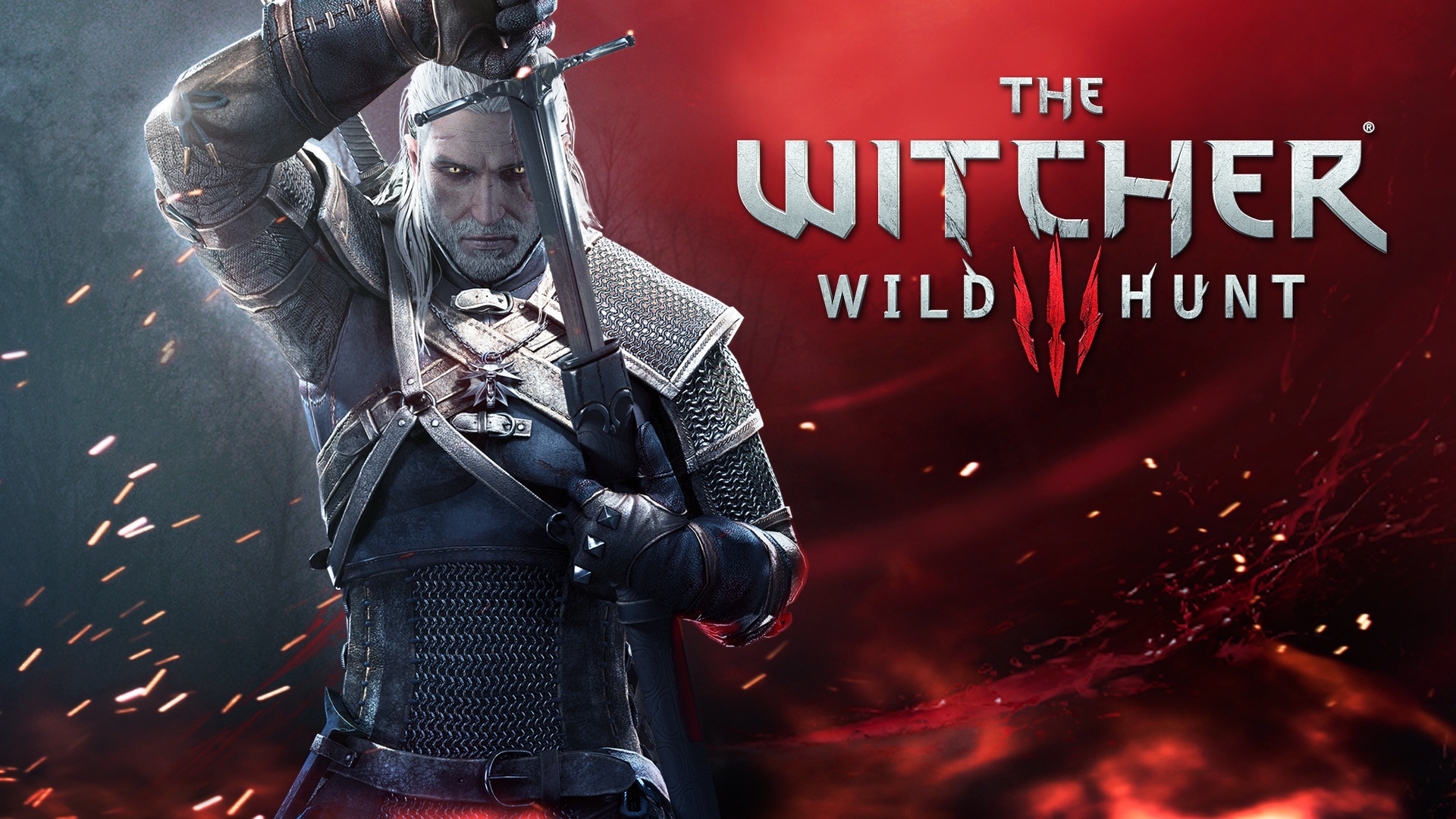 The Witcher Wild Hunt Poster Wallpaper HD With