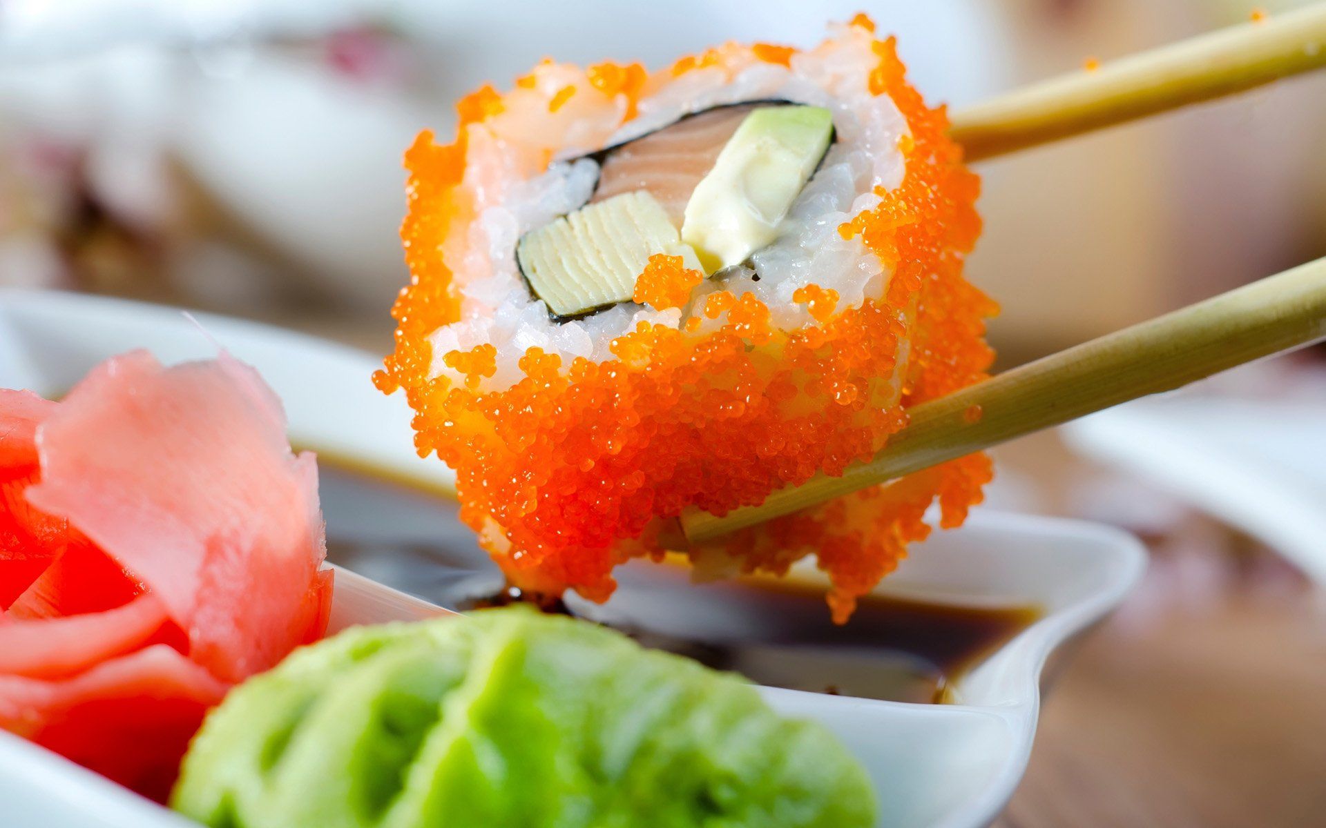 Sushi Wallpaper Top Background