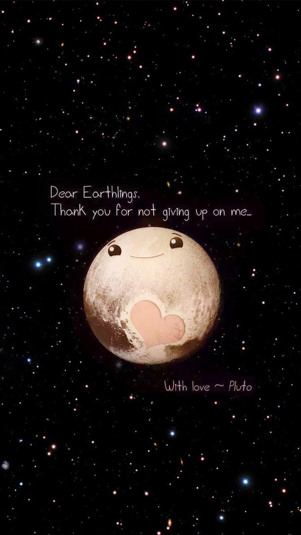 Cute Heart iPhone Kawaii Love You Pla Pluto
