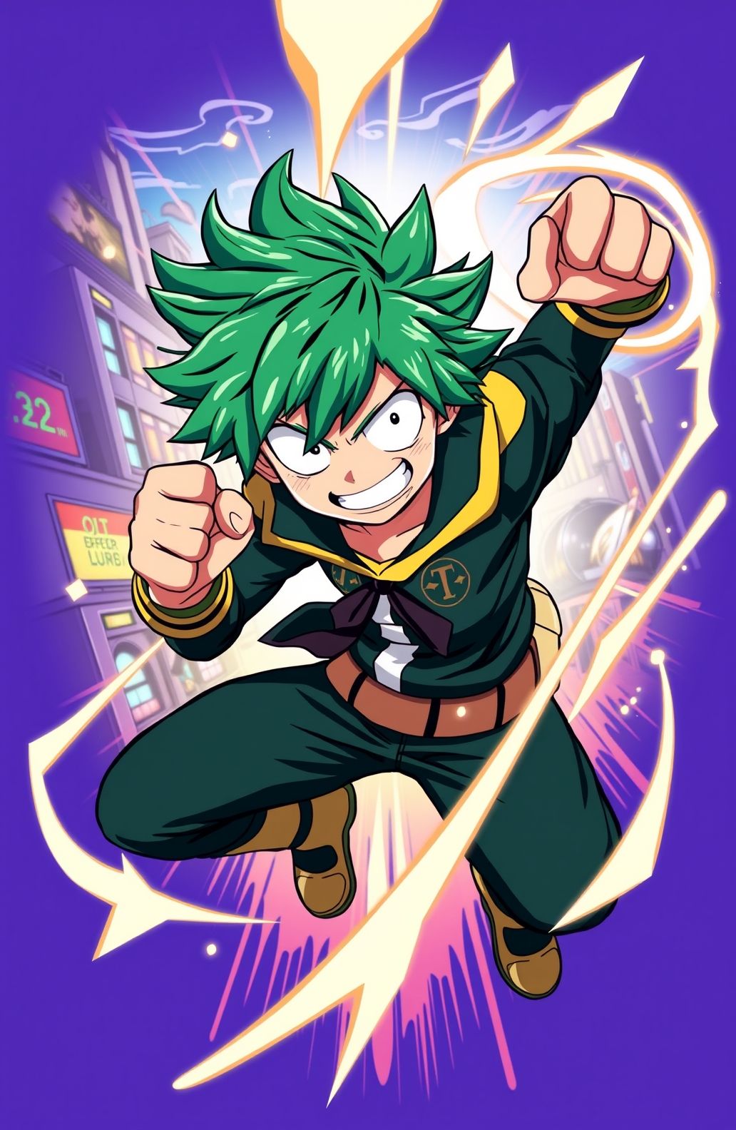 Cool Deku Anime Wallpaper