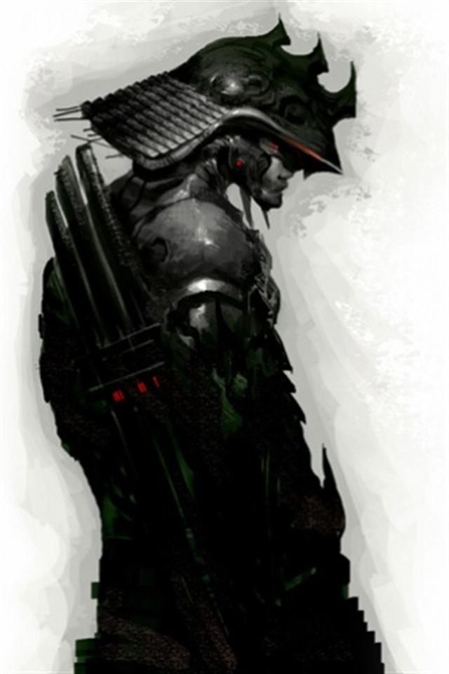 Samurai Warrior HD iPhone Wallpaper S 3g