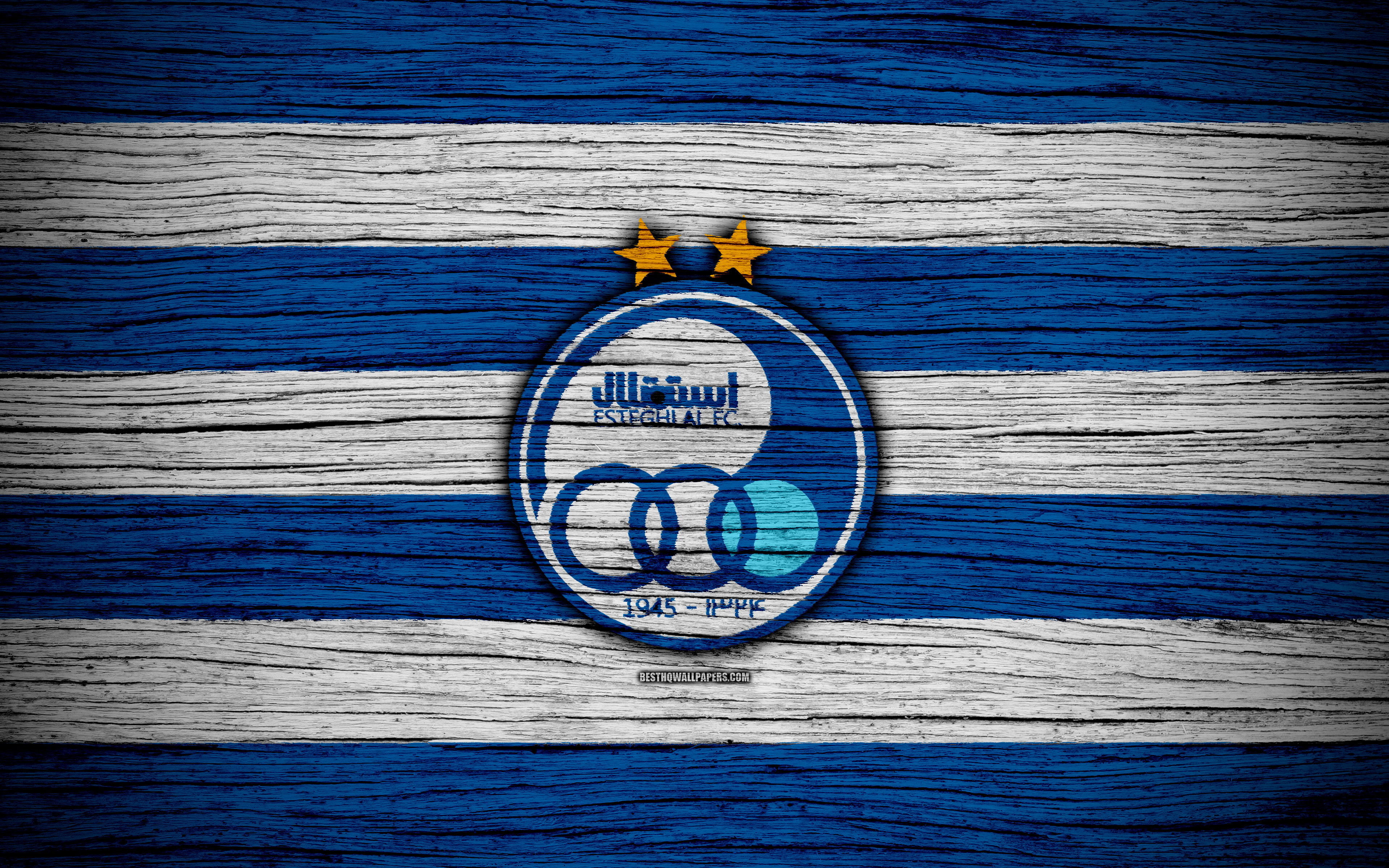 Wallpaper 4k Esteghlal Fc Logo Persian Gulf Pro