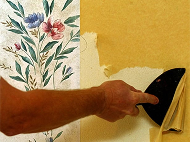 How to Remove Wallpaper Properly Lakeside Painting 616x462