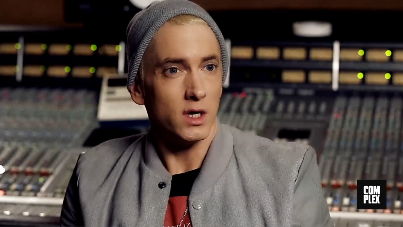 See Eminem Dr Dre And Cent Look Back In New Doc Rolling Stone