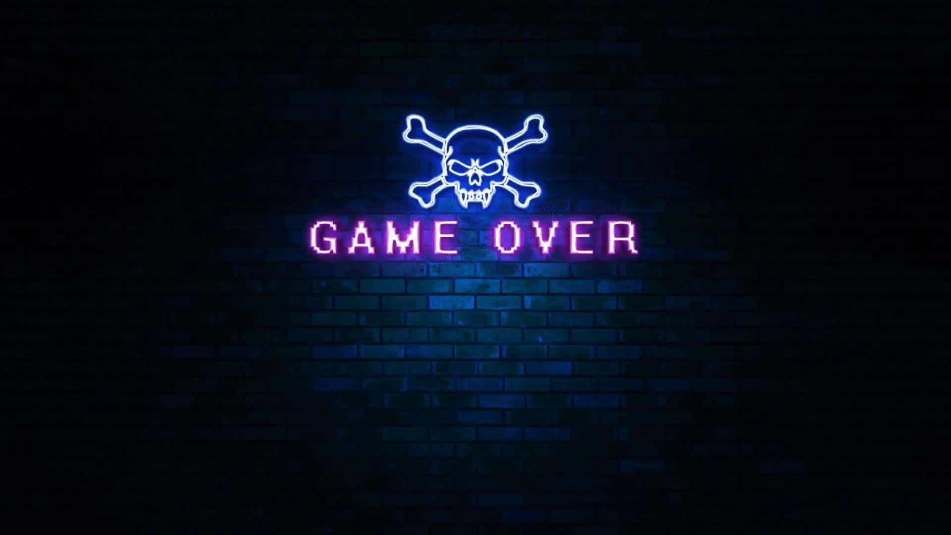 Light Up Your Gaming Night With Neon Wallpaper