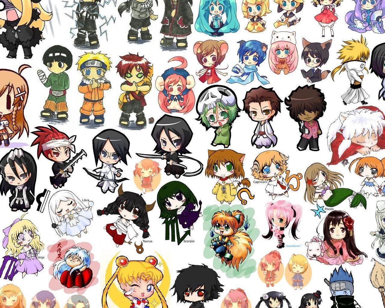 Anime Chibi Wallpapers 1280x1024
