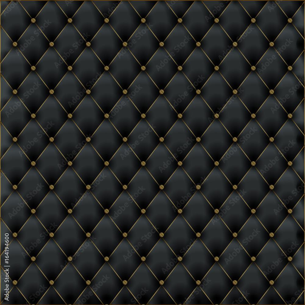 Leather Texture Luxury Black Background Pattern Material
