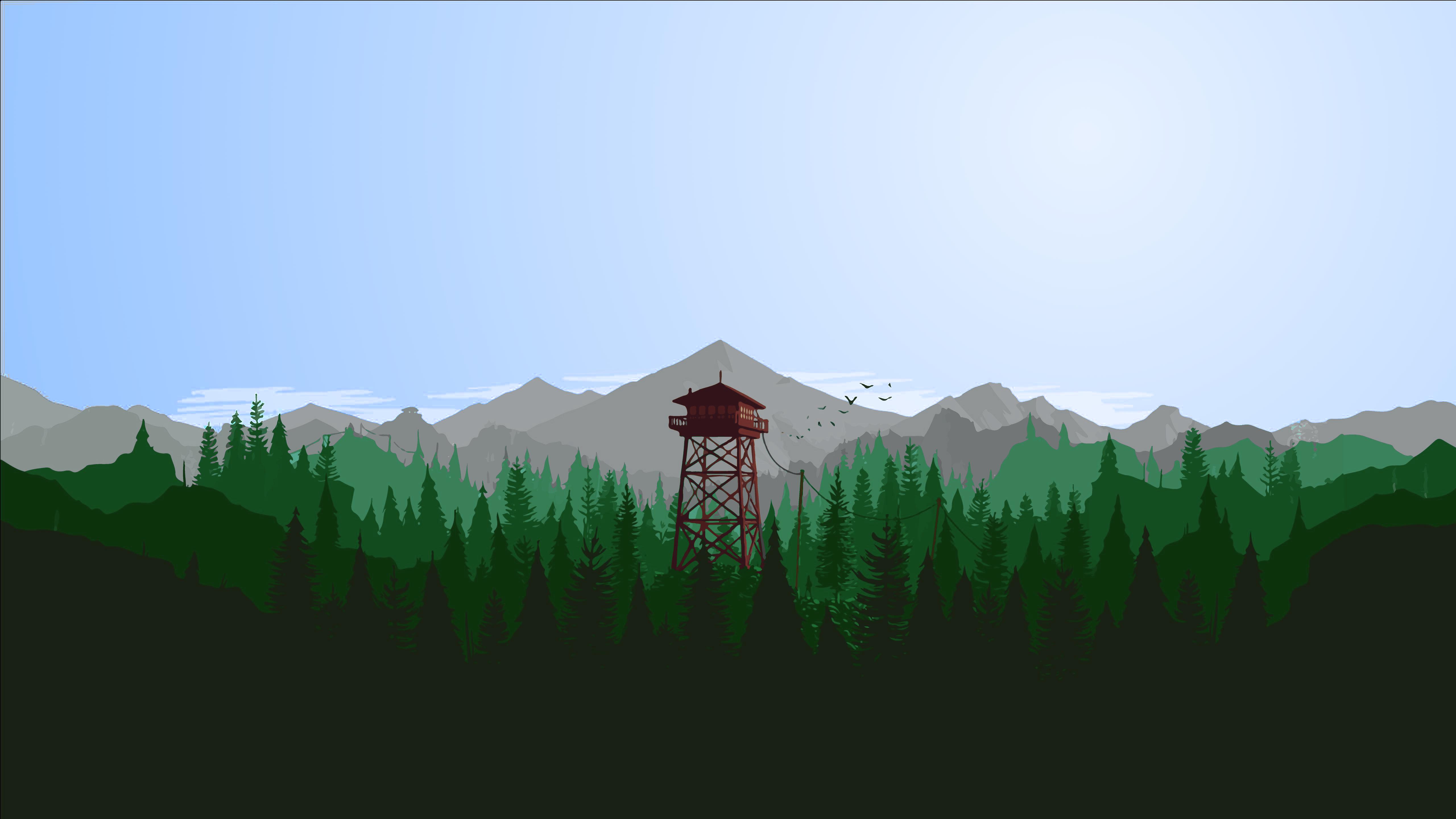 Firewatch 4k Wallpaper For Your Desktop Or Mobile Screen And