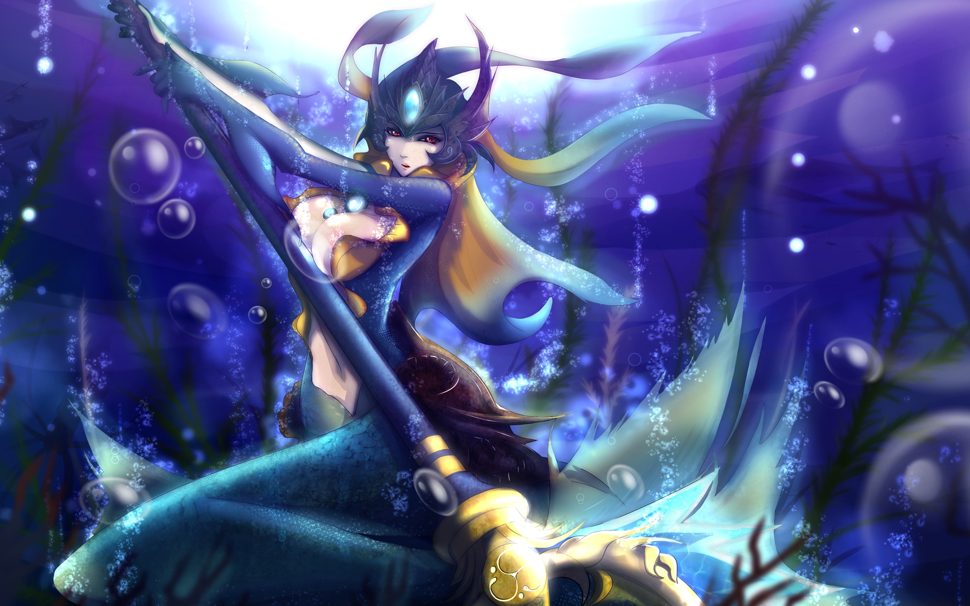 Nami Art League Of Legends Game Girl HD Wallpaper Original