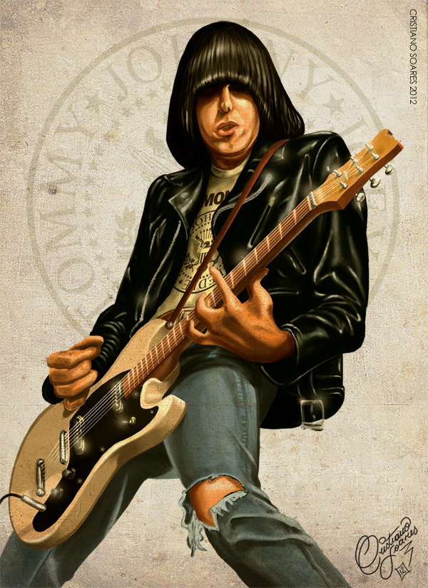 Johnny Ramone By Christiano Bill