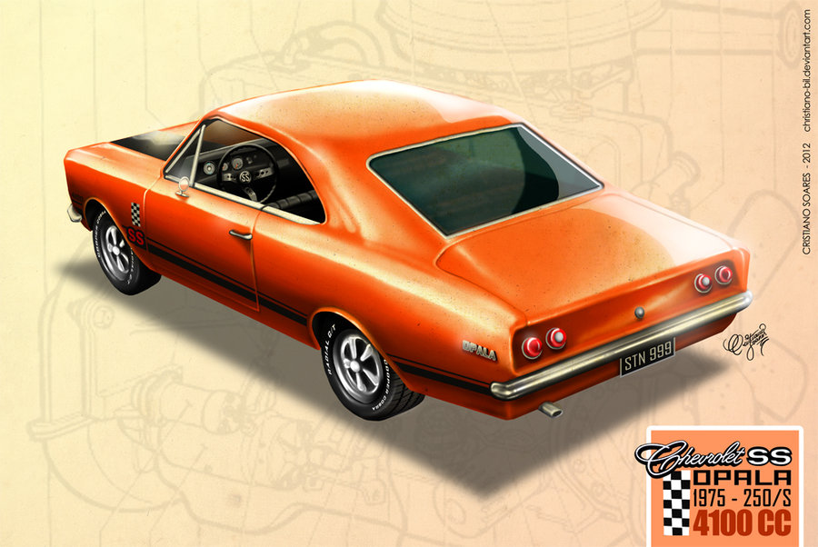 Chevy Opala Ss By Christiano Bill