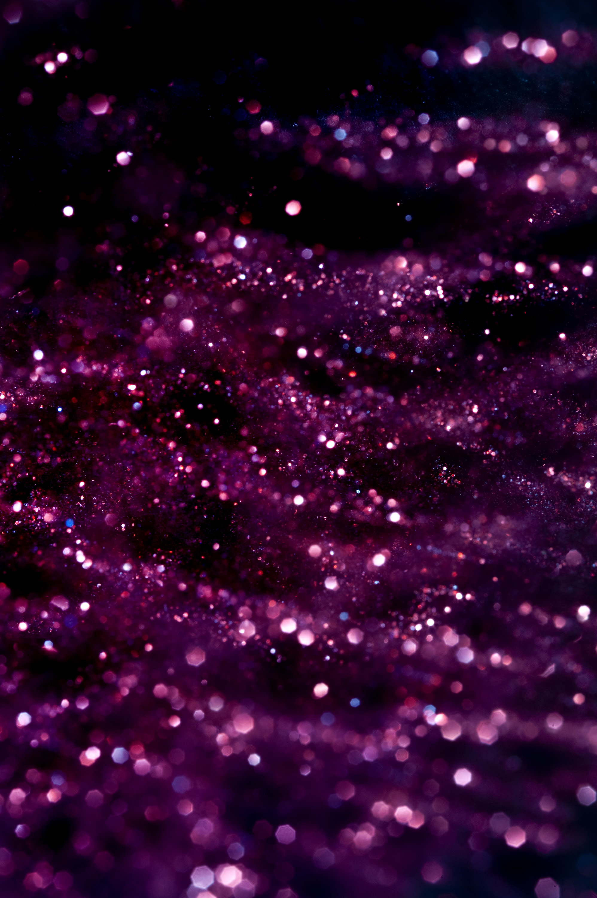 Background Of Defuse Bokeh Highlights And Colorful Glitter Sparkles