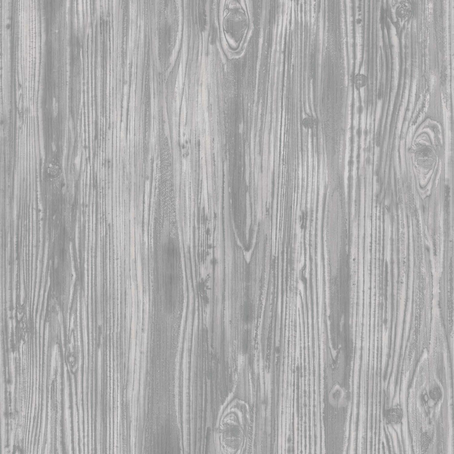 Temporary Wallpaper Woodgrain Pewter