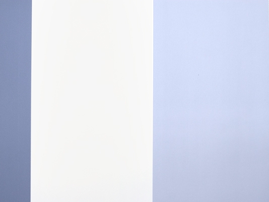Wallpaper A Broad Striped In Sky Blue Cream And Denim