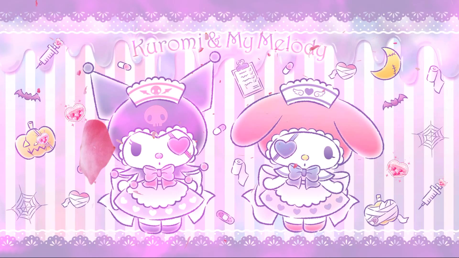 My Melody Kuromi Hello Kitty Live Wallpaper