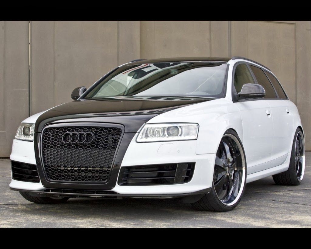 Front Audi Rs6 Cars Wallpaper Collection In White And