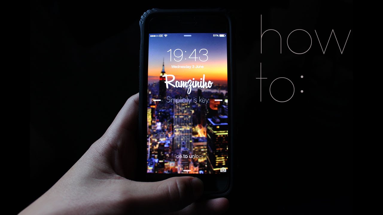 How To Create A Iphone Wallpaper Photoshop Tutorial