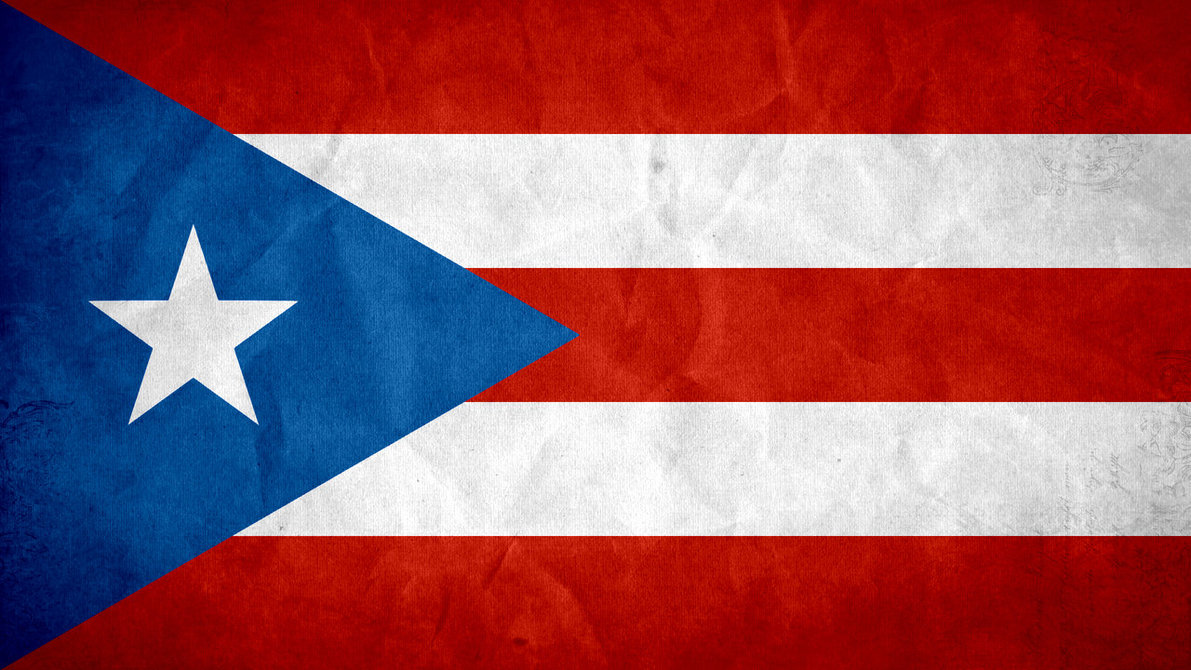 Puerto Rico Grunge Flag By Syndikata Np