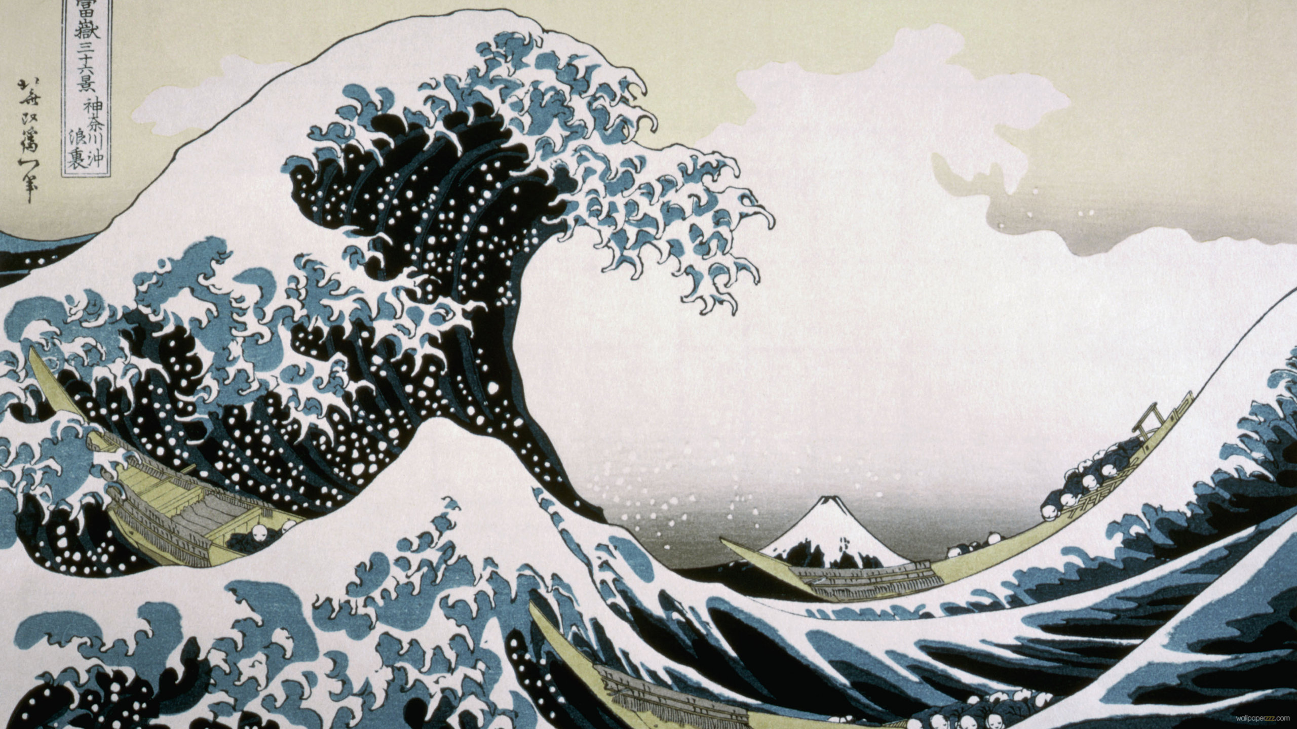 Japanese Wave Wallpaper On