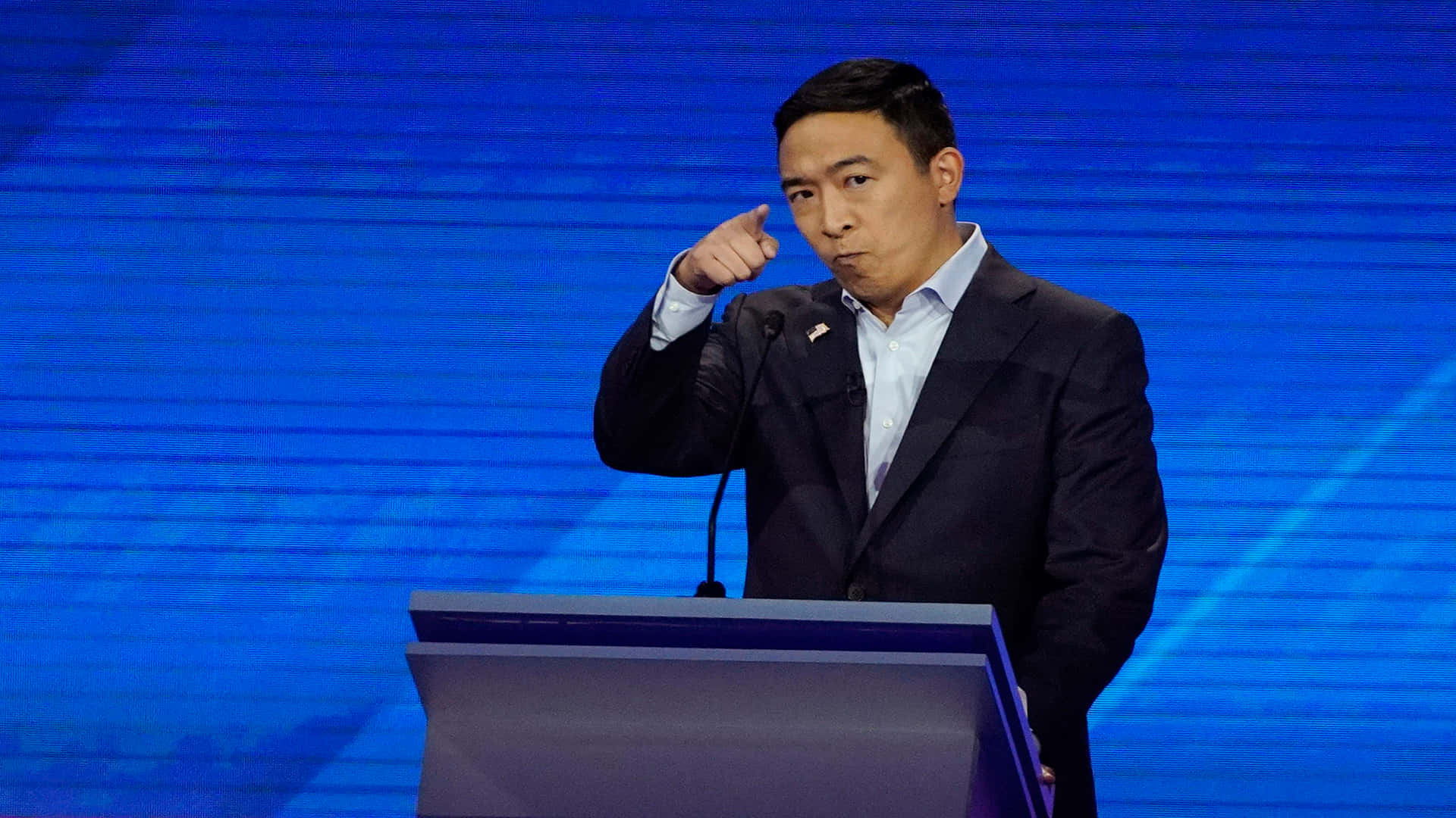 Andrew Yang Planet Edit Wallpaper