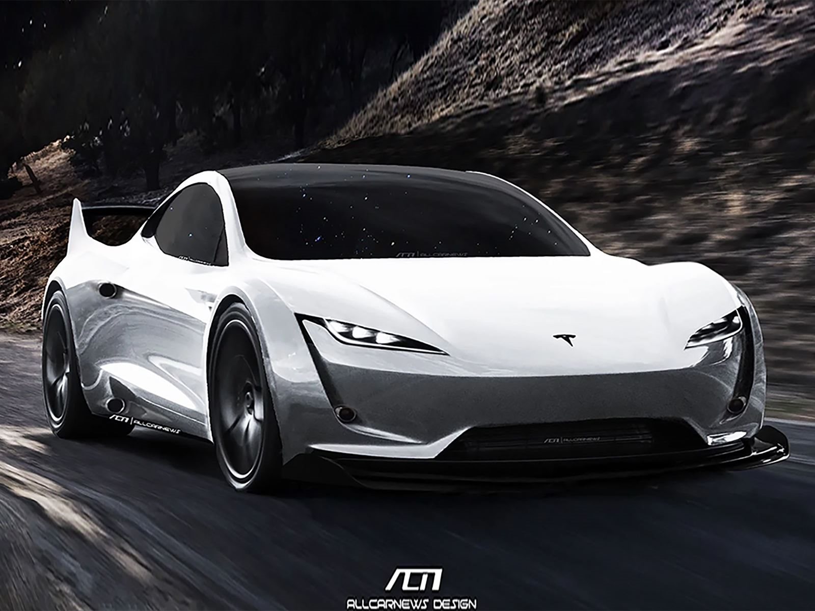 Will The Tesla Roadster Spacex Look As Extreme This Carbuzz