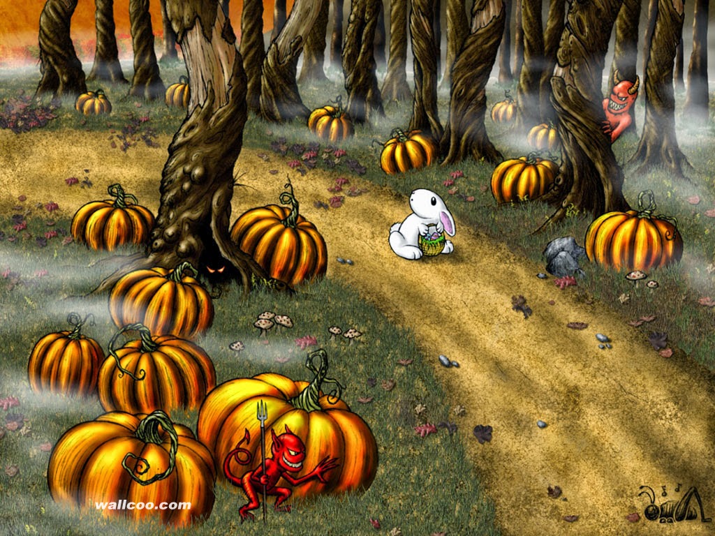 Online Wallpaper Happy Halloween Desktop