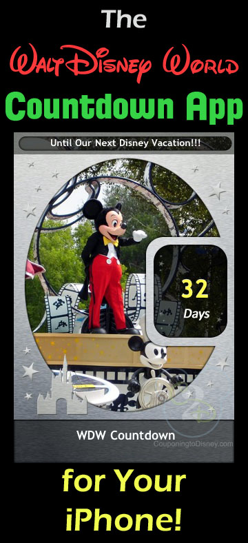 Disney World Training The Wdw Countdown iPhone App
