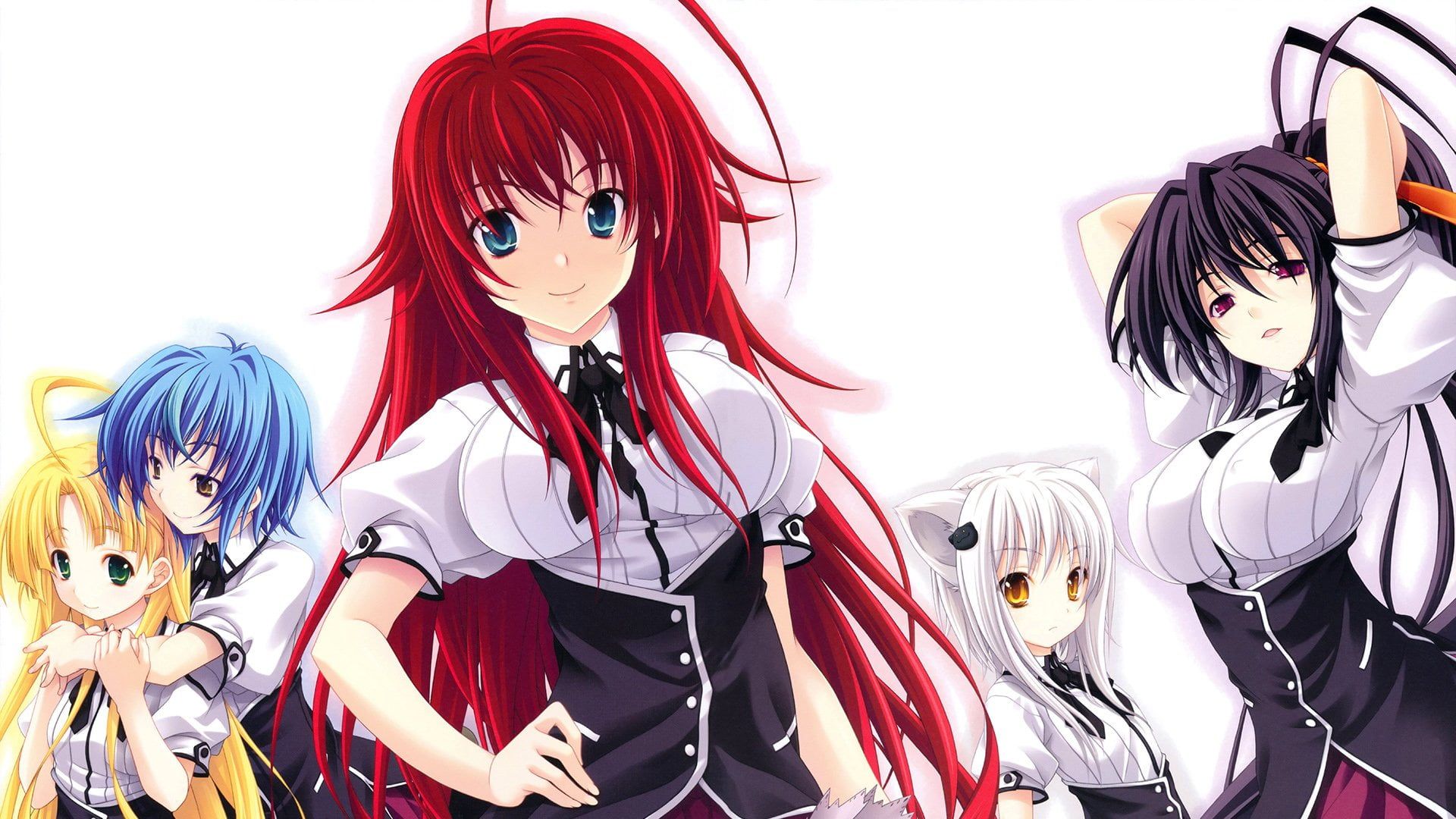 Female Anime Characters Wallpaper