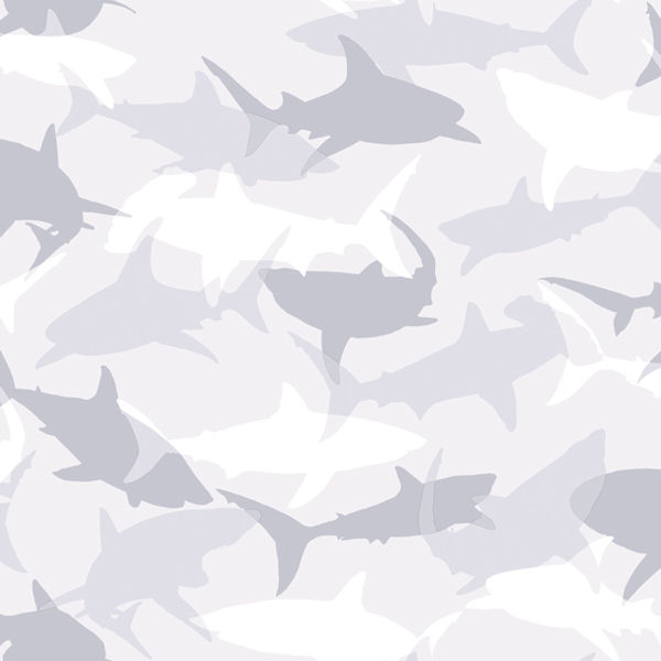 Shark Grey Camo Wallpaper Wall Sticker Outlet