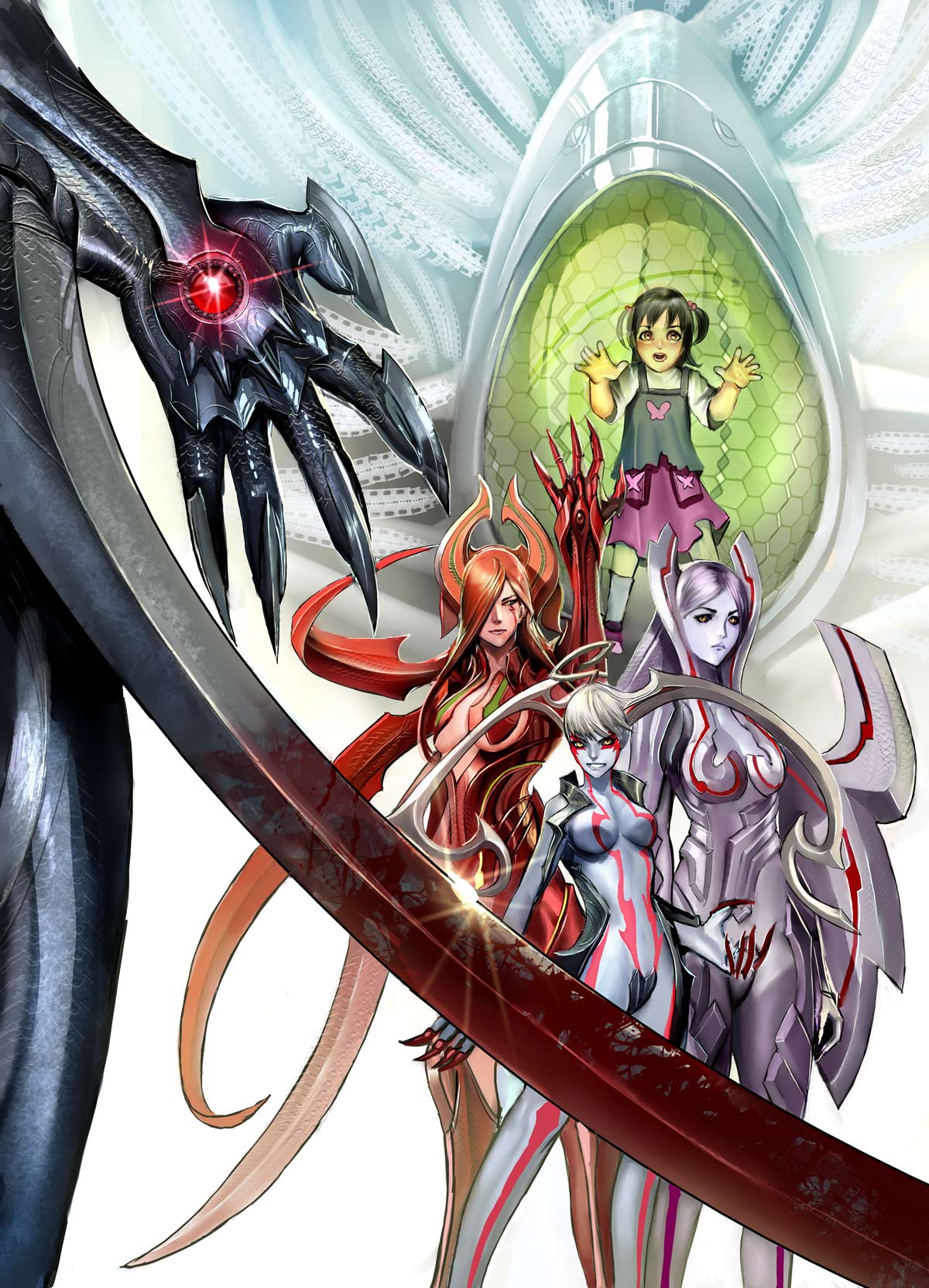 Witchblade Anime Dvd Cover By Nebezial
