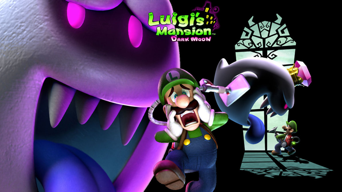 Luigi S Mansion Dark Moon Wallpaper By Zetsujvh